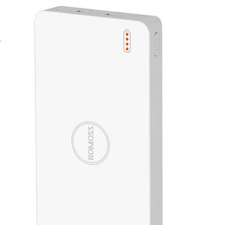 ROMOSS 罗马仕 PB20 移动电源 白色 20000mAh Micro-B 10W