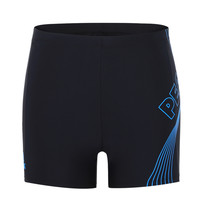 PEAK 匹克 男士平角泳裤 YS00102 黑/蓝 M