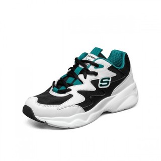 SKECHERS 斯凯奇 D'lites Airy 女子休闲运动鞋 896005/WGRN 白绿 38