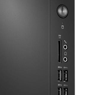 Lenovo 联想 启天 M425 八代酷睿版 21.5英寸 商用台式机 黑色 (酷睿i3-8100、2G独显、8GB、128GB SSD+1TB HDD、风冷)