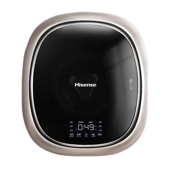 Hisense 海信 mini系列 HG30V72F 变频滚筒迷你洗衣机 3kg 金色