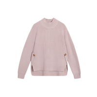 DUIBAI 对白 自然主题系列 女士半高领针织衫 BDE032