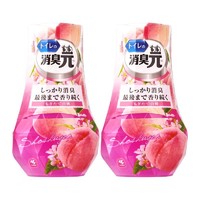 88VIP、有券的上：小林制药 厕所用消臭元 400ml*2瓶 白桃香