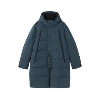 baleno 班尼路 男士长款羽绒服 88037541 雾霾蓝 xl