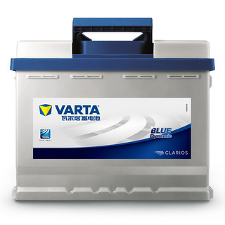 VARTA 瓦尔塔 蓝标 6-QW-60(580)-L 汽车蓄电池 12V