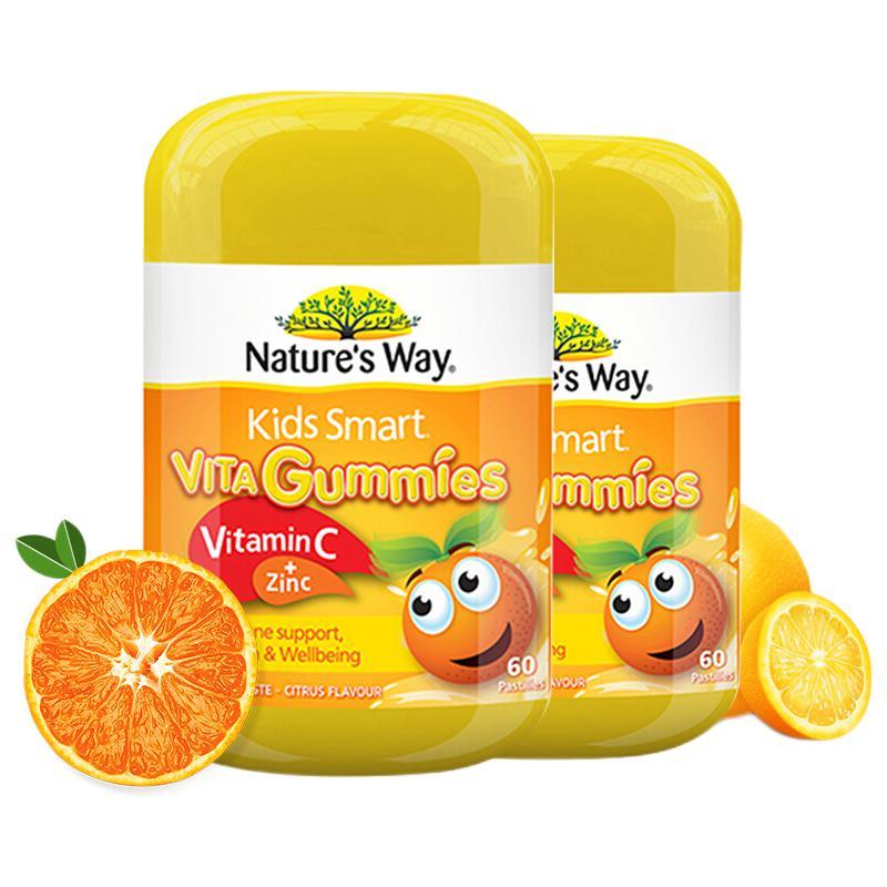 Kids Smart 佳思敏 儿童维生素C+锌软糖