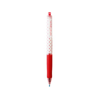 PLUS会员：uni 三菱铅笔 SignoRT系列 UMN-138S 按动中性笔 红杆红色 0.38mm 单支装