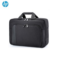 HP 惠普 公文包 商务斜挎包 可挂行李箱手提包15.6英寸单肩包大容量多功能便携收纳男女手提包 9AK21PA