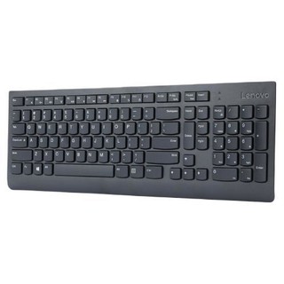 Lenovo 联想 SK8823 104键 有线薄膜键盘 黑色 无光