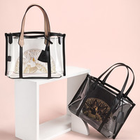 大英博物馆 盖亚·安德森猫透明斜挎包果冻包托特包送女友生日礼物