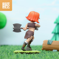 supercell 部落冲突 胜利系列女武神手办玩具摆件皇室战争周边现货