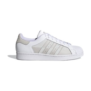 adidas ORIGINALS Superstar 中性休闲运动鞋 FY8790 白灰 38