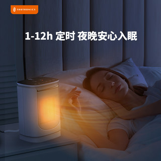 TAOTRONICS 家用暖风机小型节能热风客厅卧室省电大面积取暖机器 白色