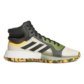 adidas 阿迪达斯 Marquee Boost 男子篮球鞋 EF0489 绿色/米色/灰色 42