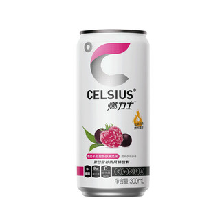 CELSIUS 燃力士 复合营养素风味饮料 覆盆子&阿萨伊果风味 300ml*12罐