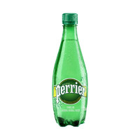 perrier 巴黎水 充气天然矿泉水 原味 500ml*6瓶