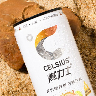 CELSIUS 燃力士 复合营养素风味饮料 白桃可乐果风味 300ml*12罐