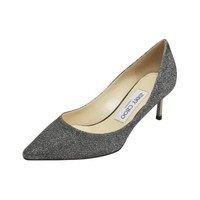 88VIP：JIMMY CHOO ROMY 60系列 银色高跟鞋 6cm