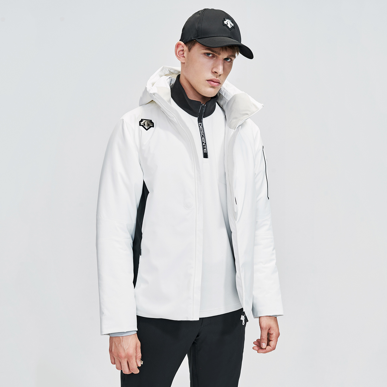 DESCENTE 迪桑特 SKI STYLE 冬季保暖运动棉服外套男女款 充电加热