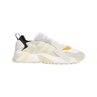 adidas ORIGINALS Streetball Low 中性休闲运动鞋 FW1215 汉玉白/沙暴土/一号黑/黄色/灰色 41