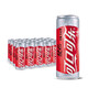 可口可乐 健怡 汽水 碳酸饮料 330ml*24罐 整箱装 可口可乐公司出品 新老包装随机发货