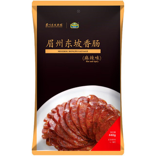 WONG'S 王家渡 眉州东坡香肠 麻辣味 440g