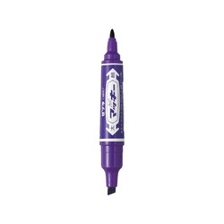 ZEBRA 斑马牌 MO-150 大双头油性记号笔 紫色