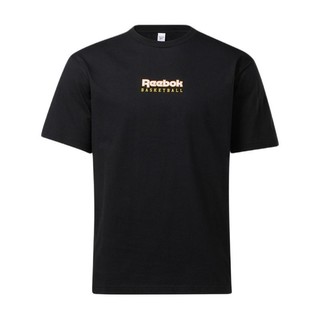 Reebok 锐步 中性运动T恤 HD6462 黑色 XL