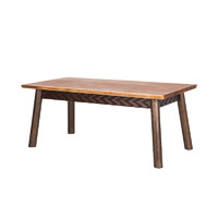 纯实木餐桌餐台环保餐桌椅组合现代简约家用吃饭桌子