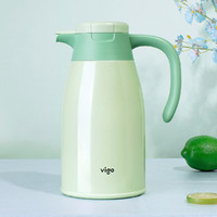 Vigo（水壶） vigo保温壶304不锈钢大容量热水壶家用办公便携可爱开水瓶