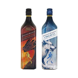 JOHNNIE WALKER 尊尼获加 权利的游戏限定版 苏格兰威士忌（冰版/火版）1L