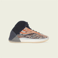 adidas ORIGINALS Yeezy QNTM Flash Orange 2021新款椰子拼接男女款高帮篮球鞋