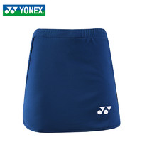 YONEX 尤尼克斯 羽毛球裙女士裙裤运动裙YY网球裙比赛训练速干透气健身短裙26074YX