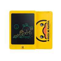 B.Duck 小黄鸭儿童彩色液晶画板手写板涂鸦手绘板电子小黑板写字板