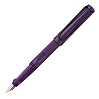 Pimio 毕加索 优尚S007 正姿钢笔男女学生用成人练字笔 磨砂紫 EF尖0.38mm