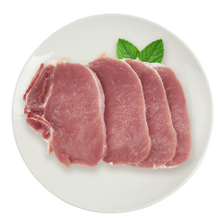 天天鲜精切猪大排350g/盒现制猪肉食品新鲜口感细嫩