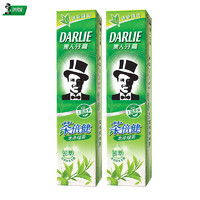 DARLIE 黑人 [2支组合装]黑人(DARLIE)茶倍健龙井绿茶牙膏 190g *2支装 家庭装