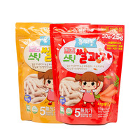 美时多 韩国原装进口美时多米饼宝宝零食辅食儿童磨牙米条无添加食盐、糖
