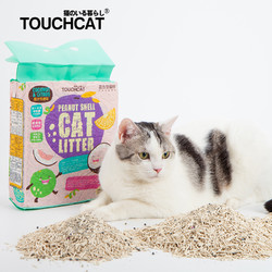 Touchcat它它4合1椰子柑橘混合猫砂6L