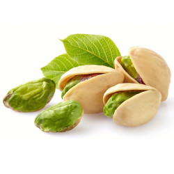 德灿 原味开心果 原皮净重散装批发大颗粒休闲坚果办公室零食 净重1斤