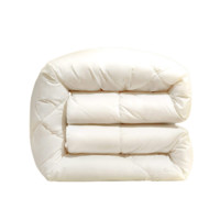 圣之花 FUANNA 富安娜 茱丽娅抗菌羊毛被 51%新西兰羊毛 230*229cm