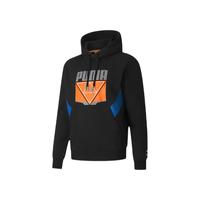 PUMA 彪马 TFS WINTERIZED 中性运动卫衣 599348-51 黑色/石蓝色 XS