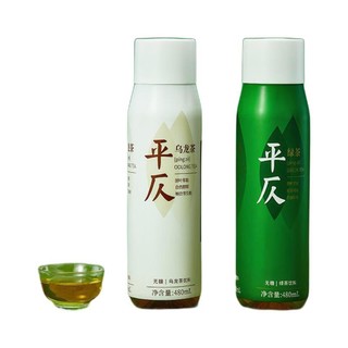 平仄 无糖 绿茶饮料 480ml*5瓶