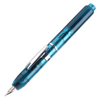 烂笔头 钢笔 3088 透明蓝 EF尖 黑色墨囊礼盒装