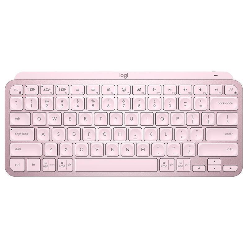 MX Keys Mini 79键 蓝牙无线薄膜键盘 玫瑰粉 单光
