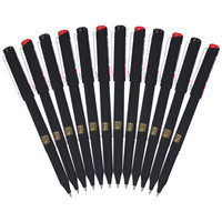 M&G 晨光 孔庙祈福系列 AGPB2501 拔帽中性笔 黑色 0.5mm 12支装