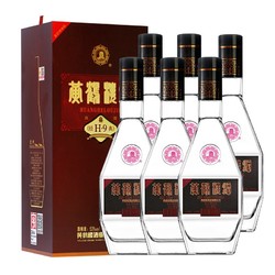 黄鹤楼 经典H9 53%vol 清香型白酒 500ml*6瓶 整箱装