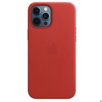 Apple 苹果 iPhone 12 Pro Max 皮质手机壳 红色