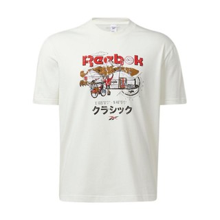 Reebok 锐步 Cl Intl Tee East 中性运动T恤 GV3459