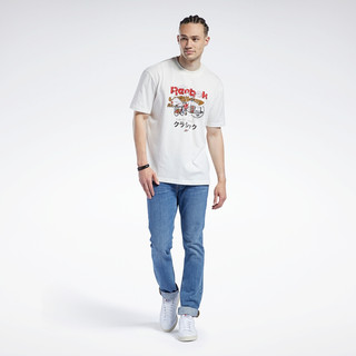 Reebok 锐步 Cl Intl Tee East 中性运动T恤 GV3459